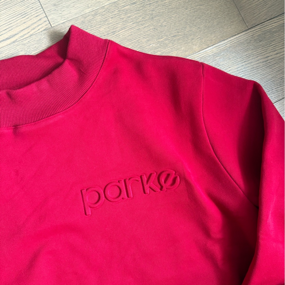 Parke Red Logo Mockneck - Picture 4 of 6